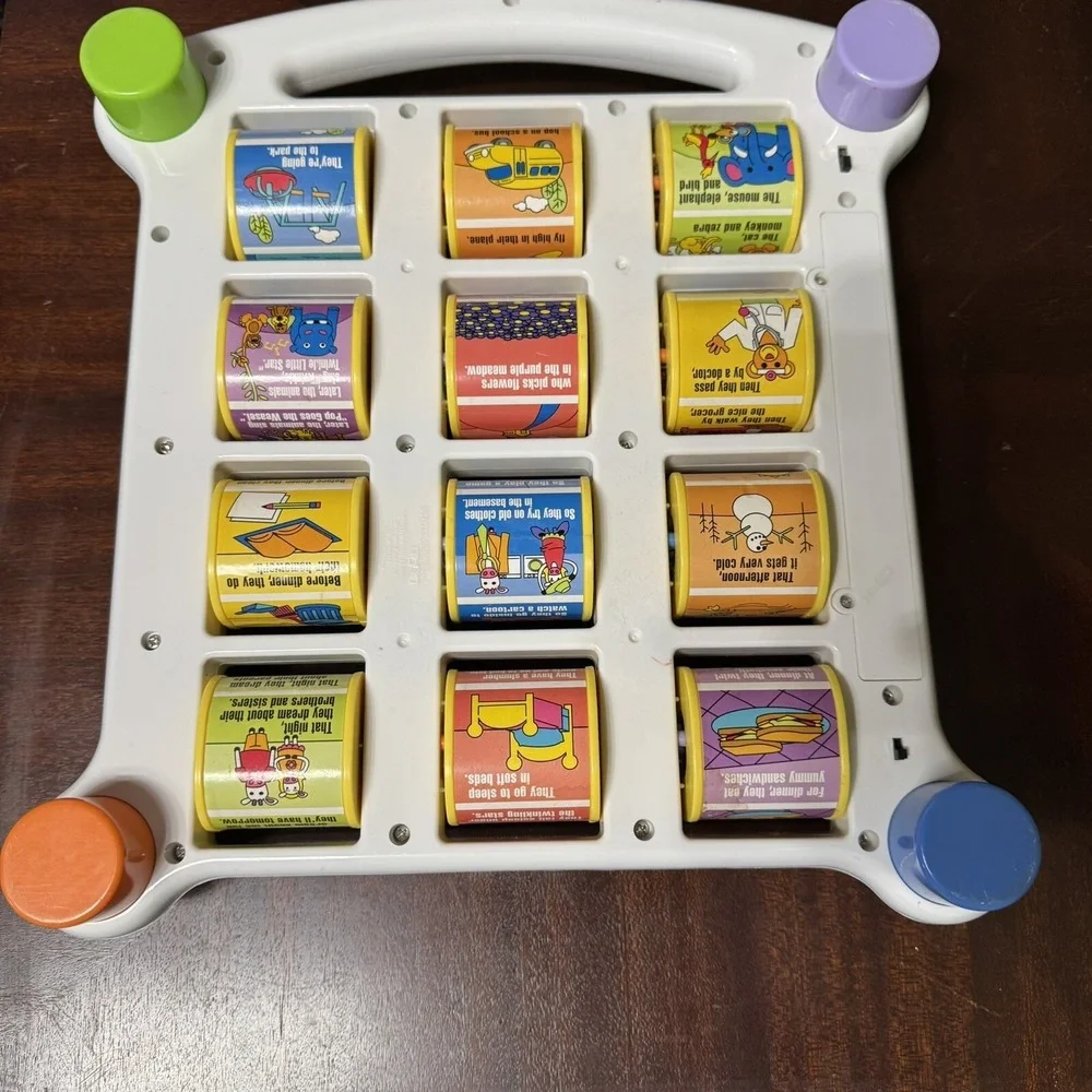 Thinkativity Little Storyteller Electronic Story Book Reader 2005 Rare - WORKS